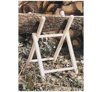 Chevalet bois pour sciage H. 68 cm, larg. 40 cm, section 30 x 35 mm avec chaîne - PRICPBB2 - Ribiland