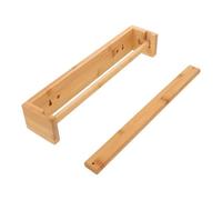 Chevalet D’art pour Garçon et Filles Porte-rouleau de Papier Mural en Bois | Distributeur de Rouleaux, Montage Mural, Beige, pour Écoles et Activités Artistiques, Usage Garçon et Filles