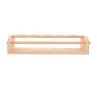Chevalet D'art en Bois Beige pour Garçon et Filles, Support de Table | Rouleau de Papier Intégré, Usage Écriture et Doodle, Design Peu Encombrant, Présentoir Créatif pour Atelier