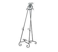 Chevalet d'art pour Adultes, Support d'affichage Pliable réglable, chevalet de Sol Portable pour Peinture intérieure extérieure, Noir - 147 cm de Haut