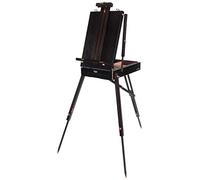 Chevalet d'artiste, chevalet en Bois de pin 186CM / 73 Pouces, chevalet de boîte Portable Pliable, idéal pour la Peinture, Les Croquis Le Dessin