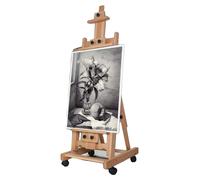 Chevalet d'artiste, en bois de hêtre, autoportant, réglable en hauteur, léger, transportable