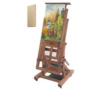 Chevalet d'artiste, en bois, réglable en hauteur, structure en forme de "A", adapté à la peinture et au dessin, léger