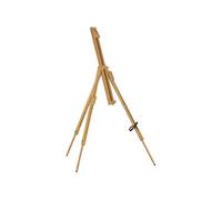 Chevalet d'artiste pliable sur pied hauteur réglable dim. 93L x 84l x 183H cm bois de hêtre clair