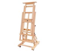 Chevalet d'atelier - Chevalet pour croquis et études - Bois - 65 x 60 cm - Pour artistes et étudiants en art - Bois naturel