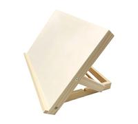 Chevalet de bureau en bois - Planche à peinture pliable à angle réglable, support de dessin d'art de table | Support de travail artisanal compact et inclinable contrôlé pour débutants, adolescents
