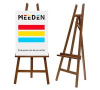 Chevalet de peintre bois de pin - Réglable - Pour toile jusqu'à 60 pouces - Pliable
