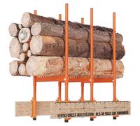 Chevalet de sciage - Chevalet à bûches - 250 kg - Pliable - 3 chaînes de blocage