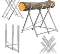 Chevalet de sciage pliable pour bois de chauffage - Modèle P21470 K112 - Rangement peu encombrant - Pour couper du bois de chauffage