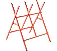Chevalet de sciage VEVOR avec support pour tronçonneuse, 118 kg, chevalet de sciage en bois réglable en hauteur, support de sciage, aide au sciage avec patins antidérapants, chevalet pour tronçonneuse