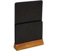 Chevalet de table ardoise double face Olympia - 325 x 210 x 55 mm - - 210 x55x325mm G