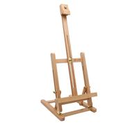 Chevalet de table Chevalet de peintre Hêtre - Réglable - 65 cm - Pour toiles jusqu'à 40 cm