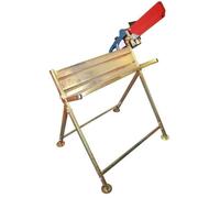 Chevalet de tronçonnage JARDIN PRATIC en acier galvanisé - L 92 x H 86 cm