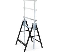 Chevalet d'échafaudage télescopique pliable 180 kg Chevalet de support - VARO Chevalet de support charge admissible