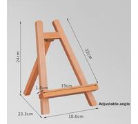Chevalet En Bois De Hêtre Pour Planche À Dessin, Support Pliable Pour Planche À Dessin, Pour Ipad, 1 Pièce