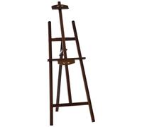 Chevalet en bois, hauteur réglable de 44 à 71 pouces, angle réglable à 75°, adapté à différentes tailles de toile, base robuste, pour la peinture et le dessin