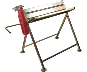 Chevalet porte buche RIBIMEX en metal avec support tronconneuse