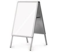 Chevalet publicitaire SP, A2, argent/argent