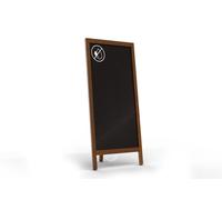 Chevalet stop-trottoir pliable avec une surface à craie - 78x44 cm - support publicitaire