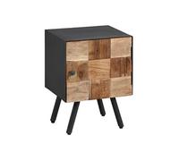 Chevet 1 Porte Acier et Bois Massif - FULBERT -