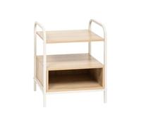 Chevet 1 tablette 1 niche Curvy beige