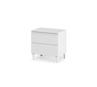 Loungitude Chevet AMIR - Blanc L50xH49 cm