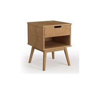 Chevet BALI ciré 1 tiroir - VS Venta-Stock Marron G