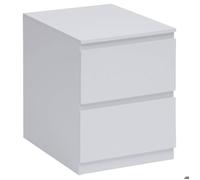 Paris Prix Table de chevet Dolo 2 tiroirs 38x48x50 cm 5five
