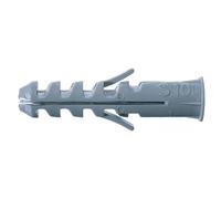 Chevilles nylon avec collerette - diamètre 6 mm - 100 pièces - S-C FISCHER