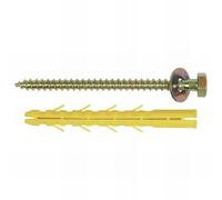 Cheville à expansion jaune - Ø 12 mm - Boîte de 25 pièces - ING Fixation