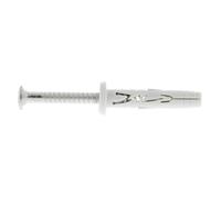 Spit Chevilles nylon à frapper Hit M à collerette plate inox A2 6 x 32 mm x100