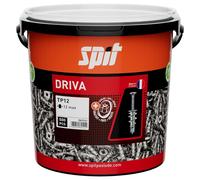 Cheville autoforeuse métallique DRIVA TP12 pour plaque de plâtre - Seau de 500 - SPIT - 060141