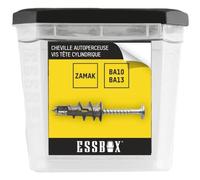 Cheville autoperceuse ESSBOX SCELL-IT Plaque de plâtre - Boite de 100 - EX-9110119