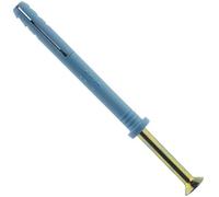 Sachet de 50 chevilles à frapper FISCHER N-F avec clou en acier électrozingué