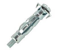 Scell-it Cheville placo Spyder M4x40 acier zingué Ép. 9-15 vis montée perçage 8 mm Boîte de 100