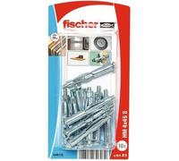 Fischer Cheville métallique corps creux HM 4x45 S - 10 chevilles + 10 vis (Ø4 mm, vis 46-55 mm)