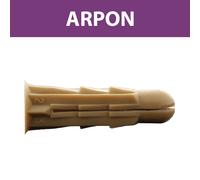 Spit Cheville Arpon8 – Ø 8 x 32 mm polypropylène – Boîte de 100