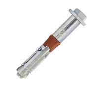 Cheville de sécurité acier électrozingué ETE option 1 M12 x 140 mm vis TH en boîte de 15 SCELL-IT HVE18/50