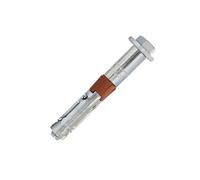 Cheville de sécurité acier électrozingué ETE option 1 M8x120mm vis TH en boîte de 30 - - HVE12/50