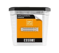 Cheville ESSBOX Nylon - Galaxy - Ø12 mm x 60 mm - Boite de 25 - EX-91011412