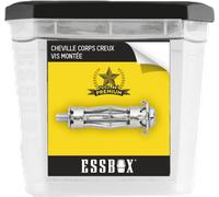Cheville ESSBOX SCELL-IT corps creux - Spyder plus - Ø6 mm x 50 mm - Boite de 50 - EX-91108106050