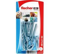 Fischer Cheville Crochet HM5x37 Corps creux Blister de 4