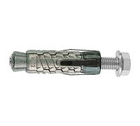 Cheville fonte malléable avec vis métaux GM Ø15 x L50 mm - Lot de 4