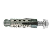 Cheville fonte malléable avec vis métaux GM Ø15 x L50 mm - Lot de 4