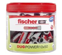 Cheville - GENERIQUE - DUOPOWER 10 x 50 - Nylon - Lot de 10 - Installation facile