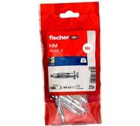 Sachet de 25 chevilles FISCHER pour corps creux HM-S avec vis métrique Ø / Longueur au choix