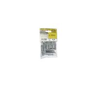 Cheville nylon fendue 5 x 25 mm grise - Lot de 60