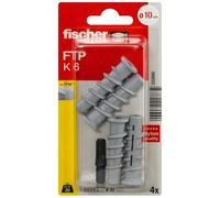 Fischer 532660 FTP K 6 K NV Cheville pour béton cellulaire 50 mm 1 set