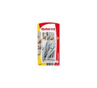 Cheville nylon "SX" avec vis à bois Fischer - 10 chevilles + 10 vis - Vis 50 x 5 mm x Cheville 8 mm