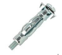 Cheville placo SCELL-IT Spyder - Acier zingué - M4x21 - Ép.0-4 - Vis montée perçage 8 mm - 4E-MT